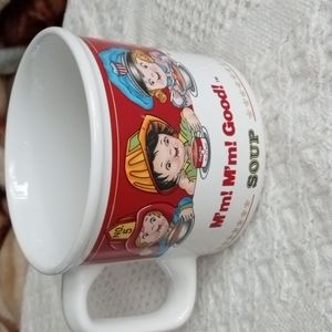 1993 Campbell's Soup M'm! M'm! M'm Good! Soup Mug. Firefighter, Doctor, Nurse.